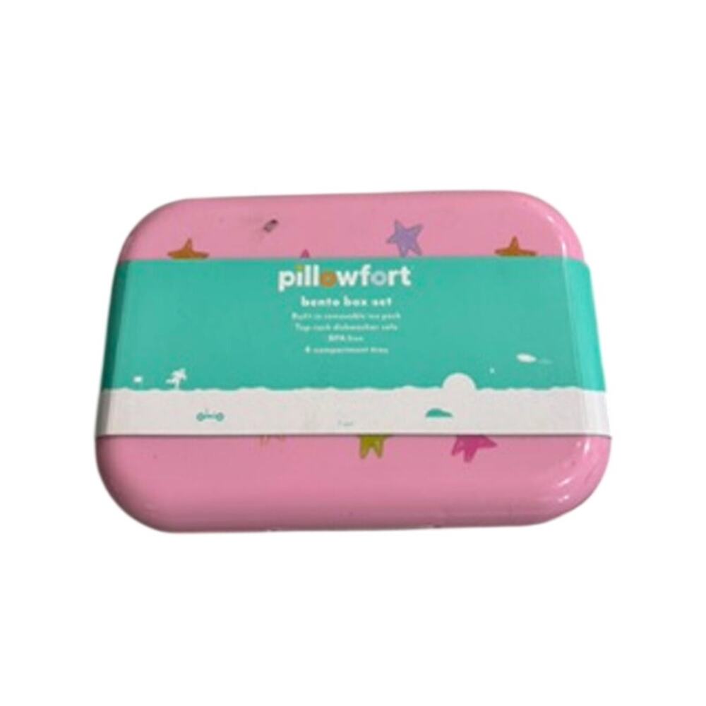 Pillowfort Bento Box Set with built in removeable ice pack